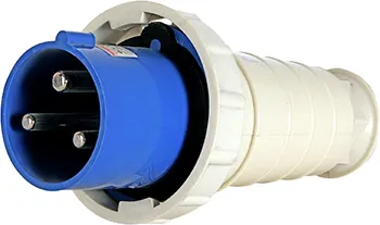 Силова вилка переносна E.NEXT p011003 e.plug.pro.3.63, 3-контактна, 230В, IP 67, 63А