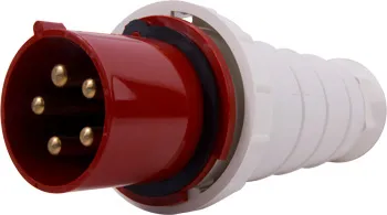 Силова вилка переносна e.plug.pro.5.125, 5п., 380В, IP 67, 125А E.NEXT p011012