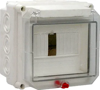 Коробка розподільча пластикова E.NEXT 060 SW-51 з кришкою, що відкривається