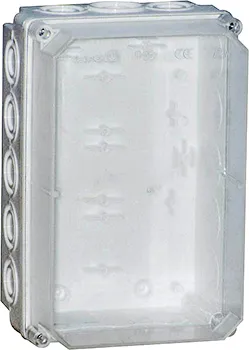 Коробка розподільча E.NEXT 058 пластикова Z1 W IP 55 (166*166*140)