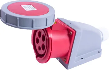 Силова розетка стаціонарна E.NEXT i082012 e.socket.125.32.67, 5-полюсна, 400В, 32А, IP 67