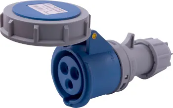 Силова розетка переносна E.NEXT i082013 e.socket.213.16.67, 3-провідна, 230В, 16А, IP67