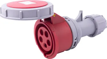 Силова розетка переносна e.socket.215.16.67 E.NEXT (i082015), 5п., 400В, 16А, IP 67