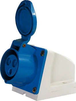 Силова розетка стаціонарна E.NEXT p012005 - e.socket.pro.4.32, 4П, 380В, 32А