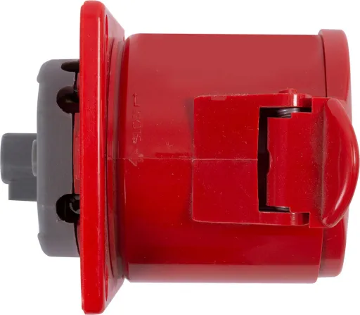 Силова розетка E.NEXT 052, 3Р+PE, 400В, 32А, IP44 3