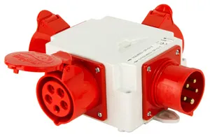 Монтажний набір-розгалужувач E.NEXT 401-016 16A 3P+N+Z 400V/ 3x16A 3P+N+Z 400V