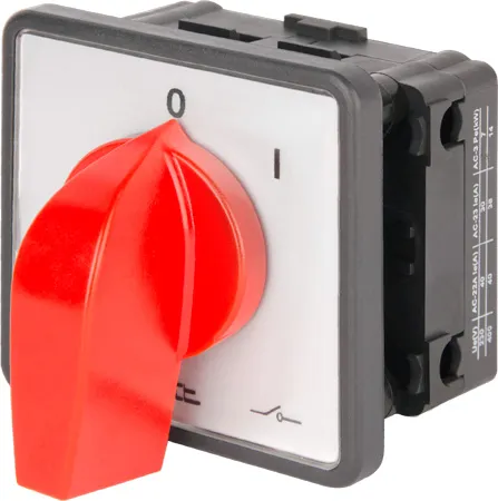 Пакетний перемикач LK40/1.216-ZP/45 E.NEXT 8661-200 щитовий, з передньою панеллю, 1p, 0-1, 40А