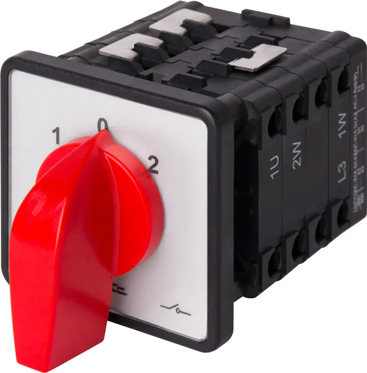 Пакетний перемикач LK63/3.323-SP/45 E.NEXT 8837-200, щитовий, на DIN - рейку, 3p, 1-0-2, 63А