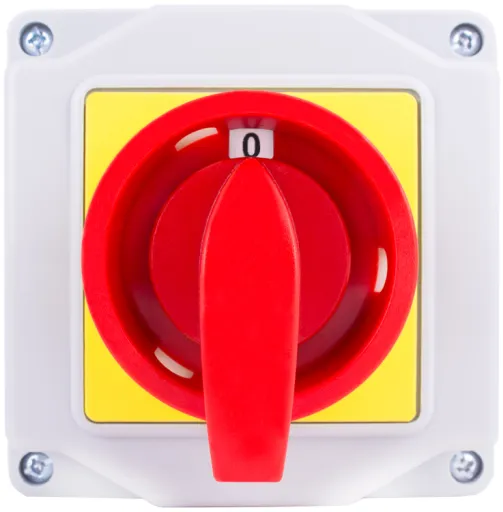 Пакетний перемикач LK16/2.211-ОК/45 E.NEXT 8318-200 в корпусі (під пломбування), 3p, 0-1, 16А, IP44 2