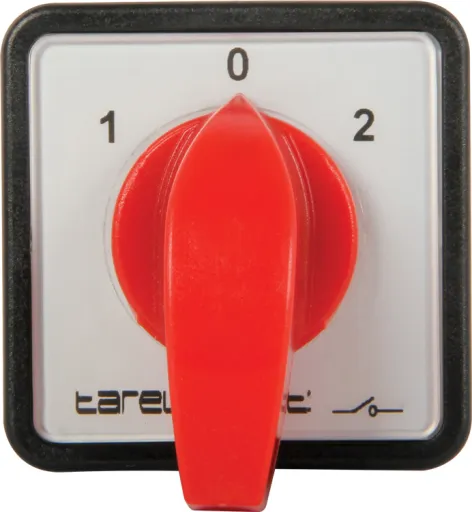 Пакетний перемикач LK25/3.323-ZP/45 E.NEXT 8431-200, щитовий, з передньою панеллю, 3p, 1-0-2, 25А 2