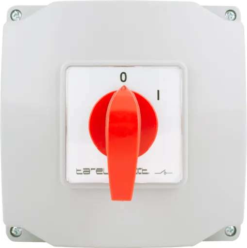 Пакетний перемикач LK63/2.211-ОВ/45 в корпусі, 3p, 0-1, 63А, IP44 E.NEXT 8814-200 2