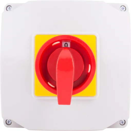 Пакетний перемикач LK63/3.323-ОК/45 в корпусі (під пломбування) E.NEXT 8838-200, 3p, 1-0-2, 63А, IP44 2