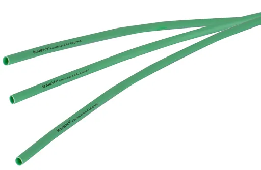 Термоусаджувальна трубка з клейовим шаром e.termo.pro.4,8.1,6.green, 4,8/1,6, 1м, зелена p092009 E.NEXT