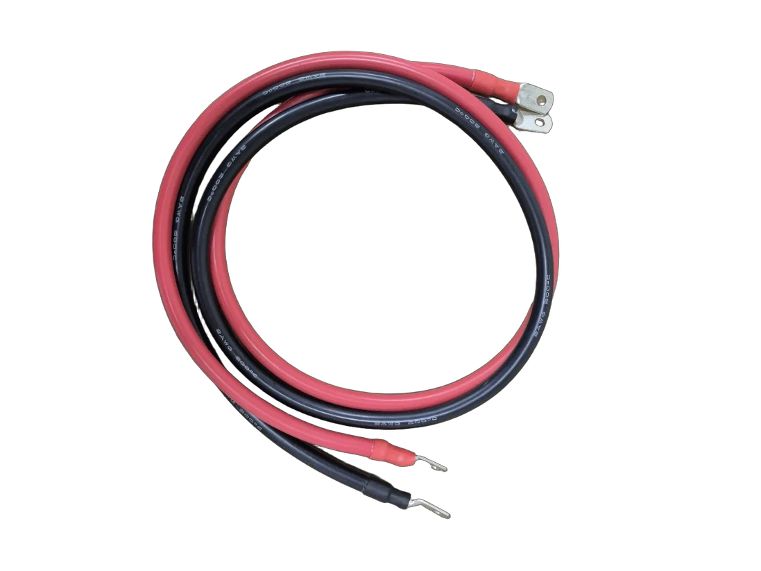 Комплект проводів із силіконовю ізоляцією 50мм2 3000 мм M10, blade