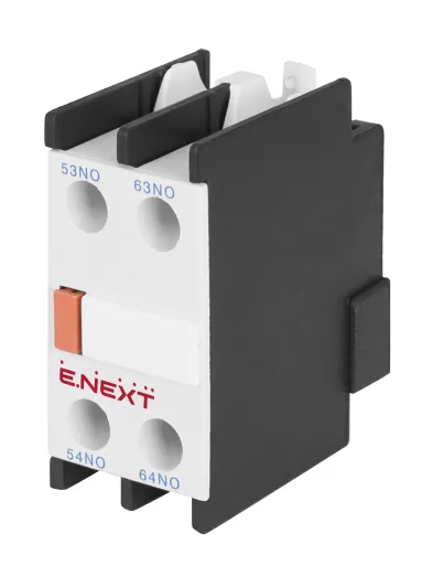 Додатковий контакт фронтальний e.pro.ukc.au.fr.20 2NO E.NEXT i0140022