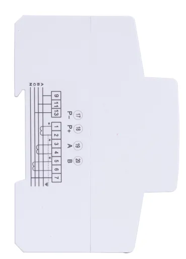 Лічильник трифазний e.control.w09 5А/СТ електронний, E.NEXT (i0310039) 3