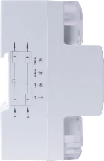 Лічильник однофазний e.control.w11 5(65)А електронний клас 1.0 (некомерц.) RS485 E.NEXT i0310042 3