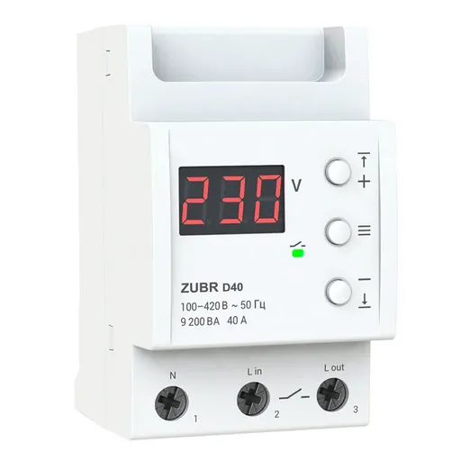 Реле напруги ZUBR D40