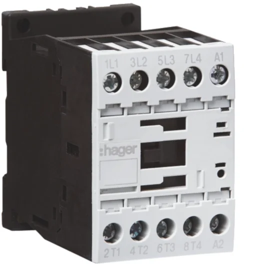 Корпусний контактор Hager EVN022D 4НВ 12A AC3