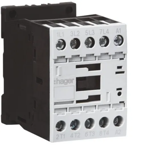Корпусний контактор Hager EVN022E 4НВ 12A AC3