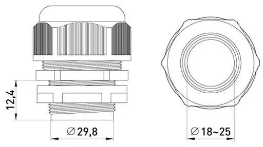 Кабельний ввід e.pg.stand.29 E.NEXT s018007 2